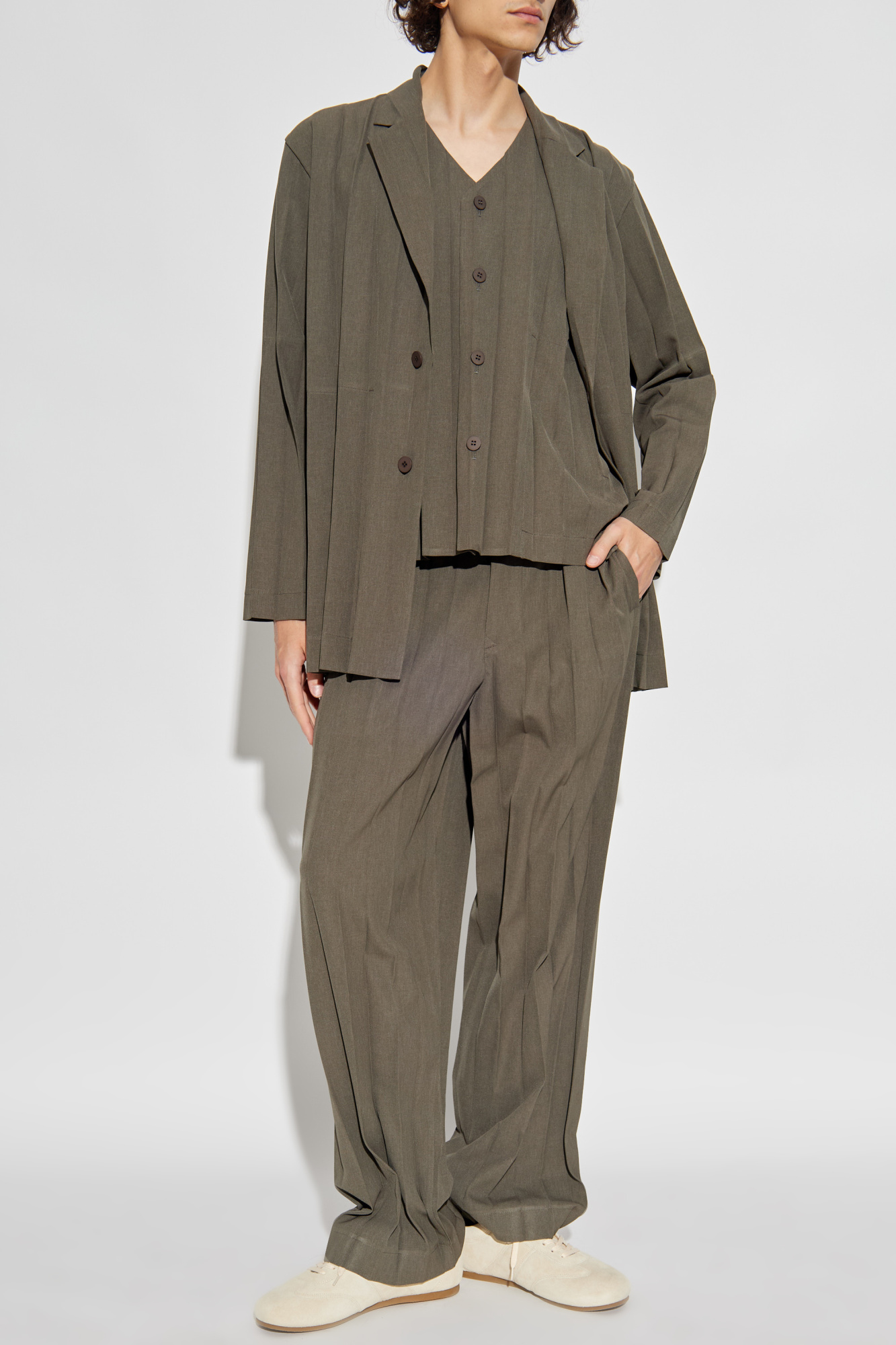 Homme Plissé Issey Miyake Pleated blazer | Men's | Vitkac